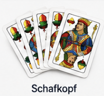 Schafkopf-Kartendeck