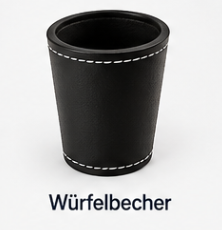 W&uuml;rfelbecher